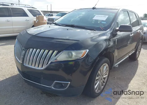 2011 Lincoln Mkx z USA, uszkodzony, nr VIN 2LMDJ8JK4BBJ25503
